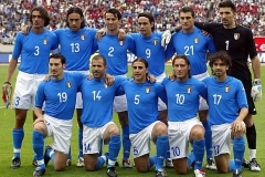 تیم ملی ایتالیا در استادیوم اتلتی آزوری ده ایتالیا آتالانتا