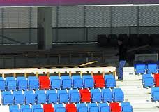 صندلی های تاشو در استادیوم  ایپوروآ مانیسیپال ایبار