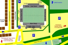 نقشه استادیوم دین کورت باشگاه بورنموث