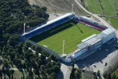 نمای هوایی از استادیوم ال آلکوراز هوئسکا