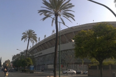 نمای بیرونی استادیوم استدیو بنیتو ویلا مارین- رئال بتیس