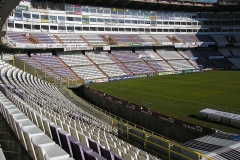 نمایی از درون استادیوم استدیو جوزه زوریلا - وایادولید در سال 2009