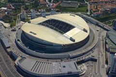 نمای هوایی از استادیوم استَدیو دو دراگو - پورتو