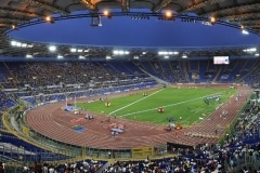 ورزشگاه المپیک رم حین بازی راگبی