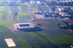 نمای هوایی زیبا از استادیوم اوپل آرنا ماینتس