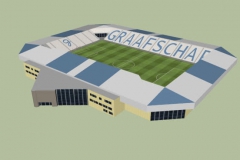 طرح شماتیک از استادیوم ده ویجوربرگ - گرافسچاپ