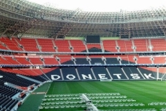 سیستم آبیاری چمن استادیوم دونباس آرنا