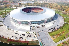 نمای هوایی از استادیوم دونباس آرنا