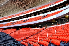 کیفیت بالای صندلی های تاشو استادیوم دونباس آرنا