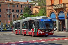 اتوبوس های برقی برای حمل و نقل عمومی در بولونا