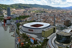 استادیوم بسیار زیبای سن مامس در شهر بیلبائو به عنوان نمادی از هر بیلبائو شده است