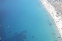 نمای هوایی از ساحل پوئتو کالیاری