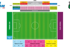 نقشه سکوها و صندلی های استادیوم ماپی باشگاه ساسولو