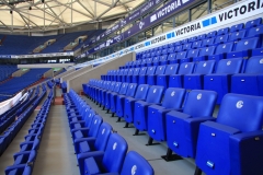 صندلی های مدرن استادیوم ولتنز آرنا در سال 2010