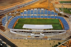 نمای هوایی از پشت سکوی اصلی استادیوم کولیسوم آلفونسو پرز  ختافه