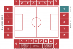 نقشه سکوهای استادیوم گالجنوارد - اوترخت
