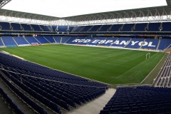 نمایی از درون استادیوم RCDE اسپانیول در سال 2009