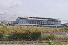نمای دور از استادیوم RCDE اسپانیول