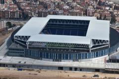نمای هوایی از استادیوم RCDE اسپانیول