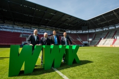 اسپانسر جدید حق نامگذاری استادیوم آگزبورگ