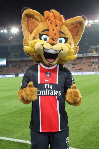 Mascot of paris saint-Germain / PSG