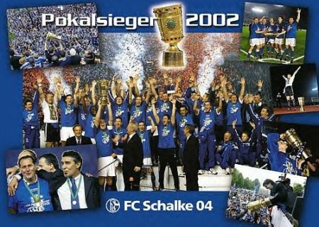 FC Schalke 04 winner of DFB pokal 2002
